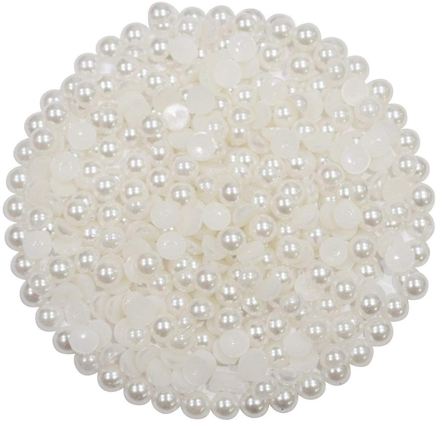 Half round cheap pearl beads