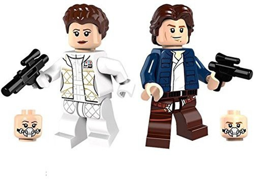 Princess leia and han solo lego figures 2025
