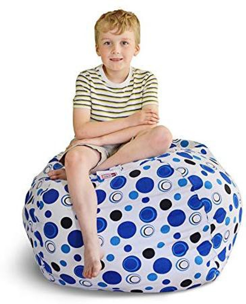 Creative QT Stuffed Animal Storage Bean Bag Chair - Kid Bean Bag