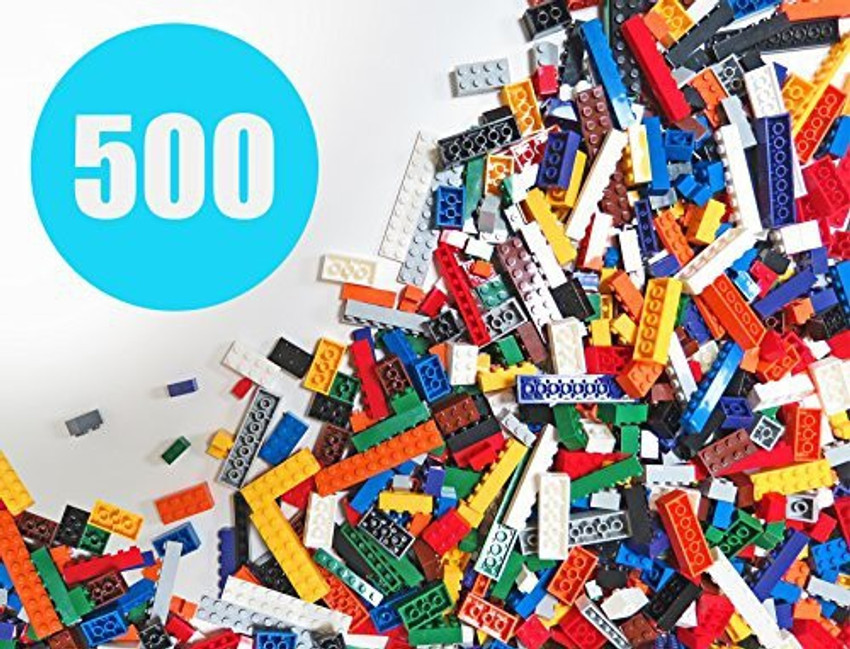 Play Platoon Building Bricks Regular Colors 500 Pieces Classic