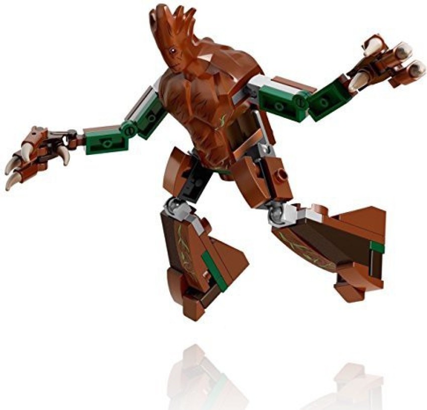 super héros lego marvel groot