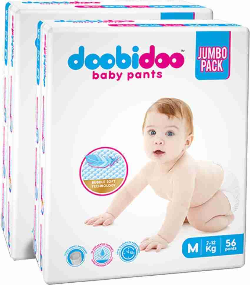 Doobidoo Baby Pants - Medium Size - 56 pants (Combo of 2) - M