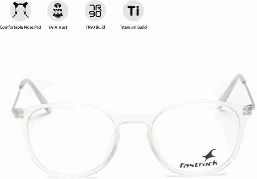 Fastrack sales transparent glasses