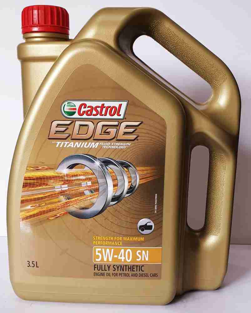 Castrol EDGE PROFESSIONAL 5W40 Full-Synthetic Engine Oil Price in India -  Buy Castrol EDGE PROFESSIONAL 5W40 Full-Synthetic Engine Oil online at