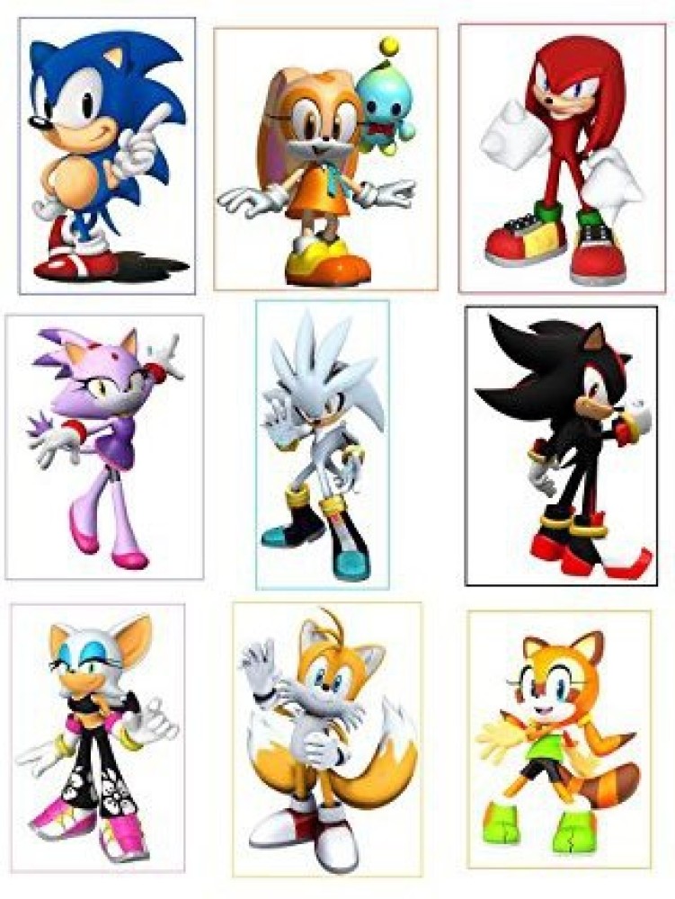 Sonic Party Stickers