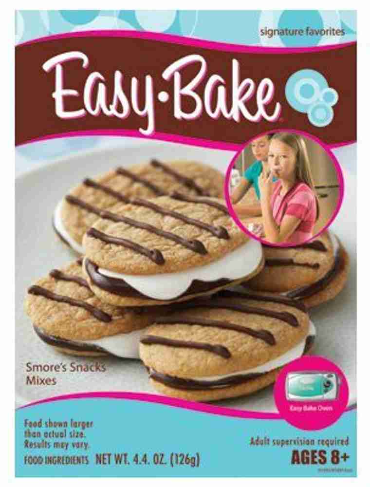 Hasbro Easy Bake Oven S Mores Snacks Mix Easy Bake Oven S Mores
