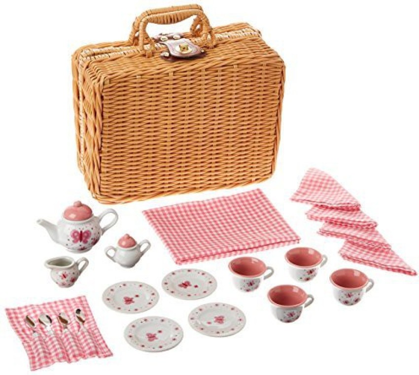 Schylling ladybug tea set sales basket