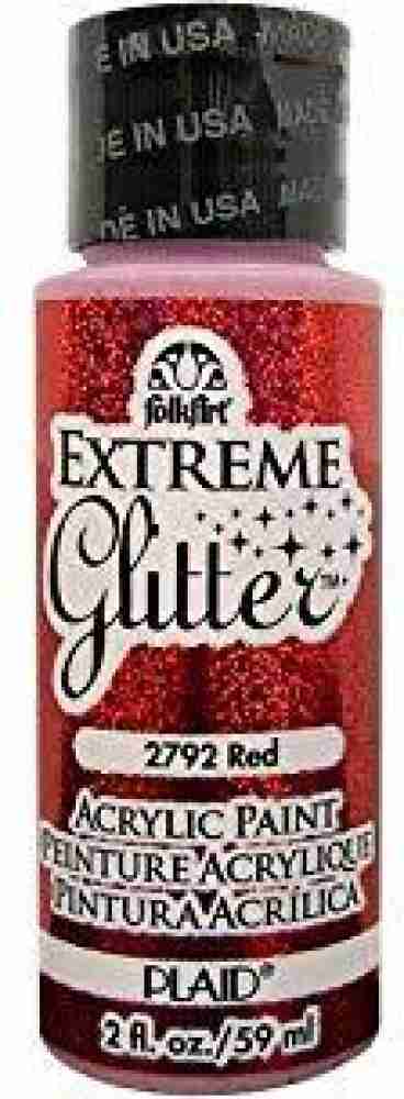  FolkArt Extreme Glitter Acrylic Paint in Assorted