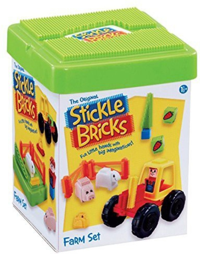 Stickle bricks store farm set