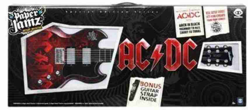 Ac dc hot sale paper jamz guitar