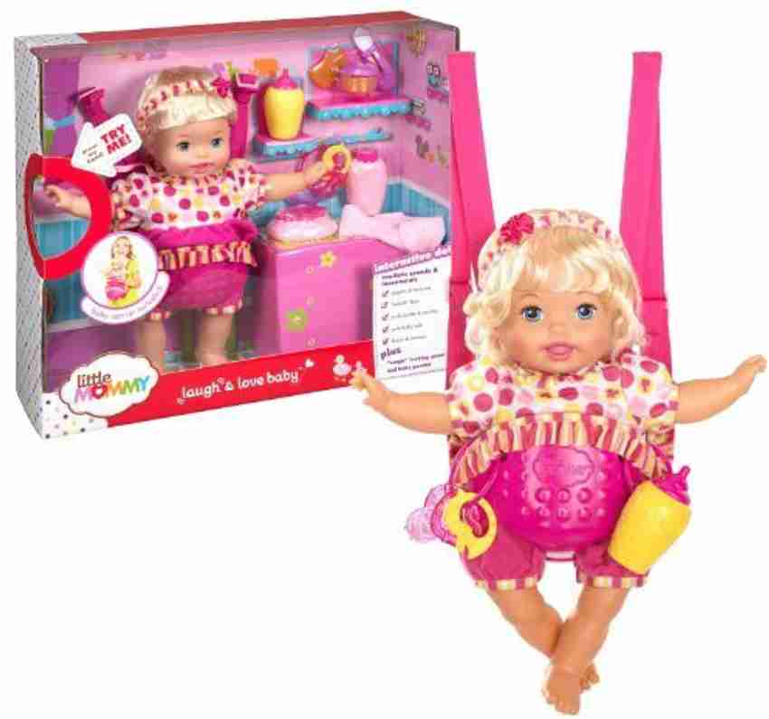 MATTEL Little Giggle Mommy Laugh and Love Baby Doll w Carrier Y6680 Little Giggle Mommy Laugh and Love Baby Doll w Carrier Y6680 shop for MATTEL products in India. Flipkart