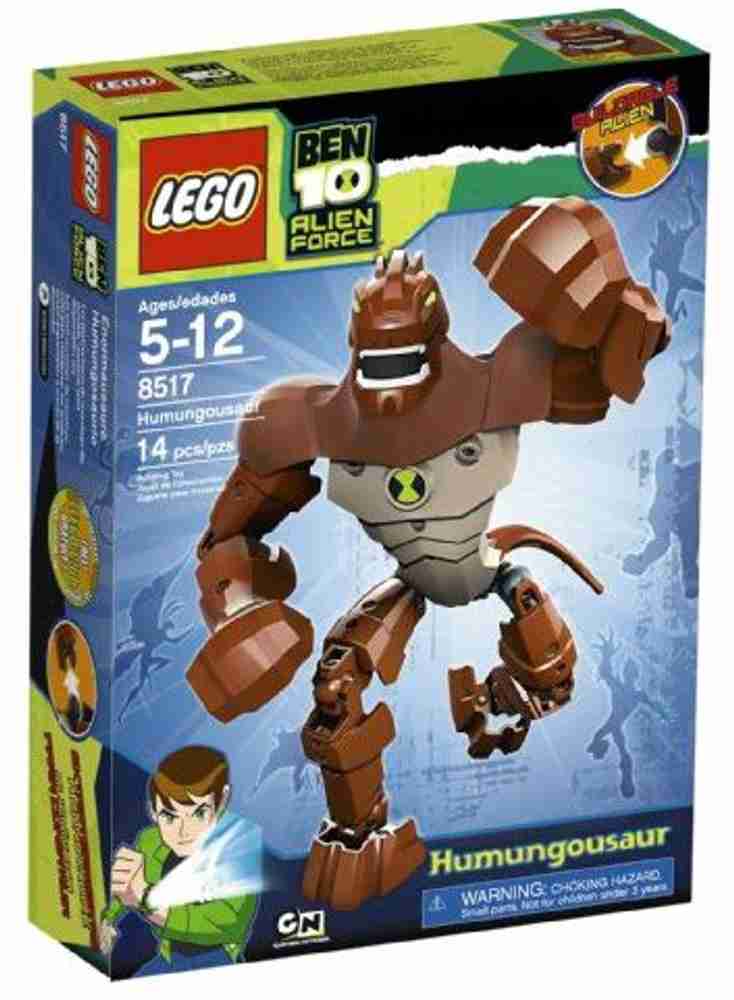 LEGO Ben 10 Alien Force Humongousaur 8517 Ben 10 Alien Force Humongousaur 8517 Buy Ben 10 toys in India. shop for LEGO products in India. Toys for 5 15 Years Kids. Flipkart