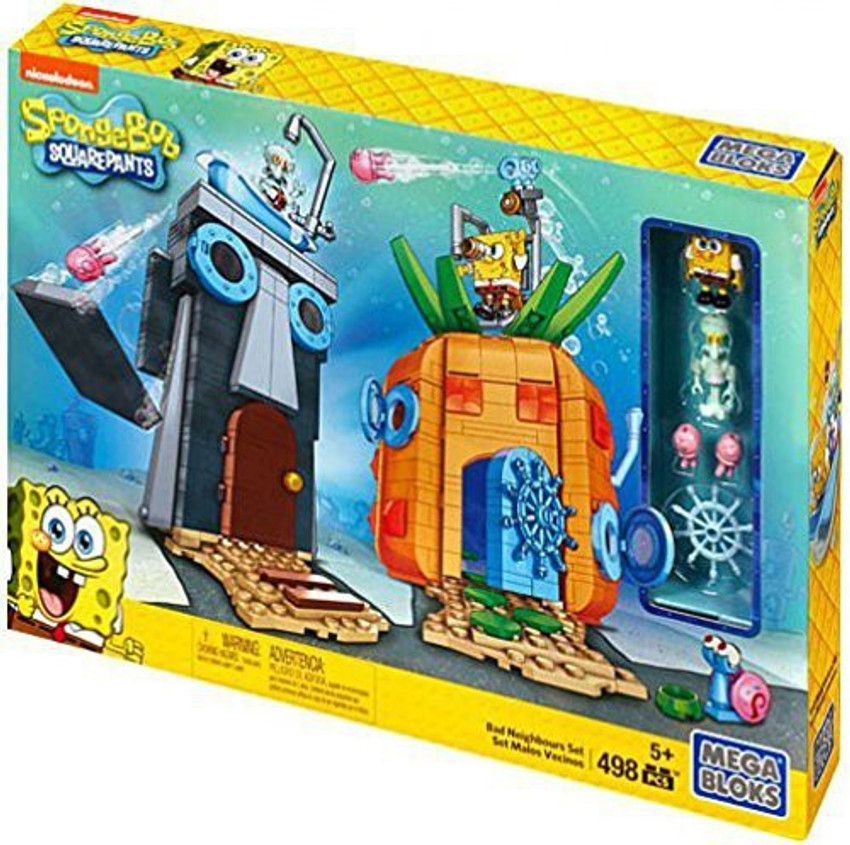 Mega Bloks Spongebob Squarepants Bad Neighbors Playset Spongebob