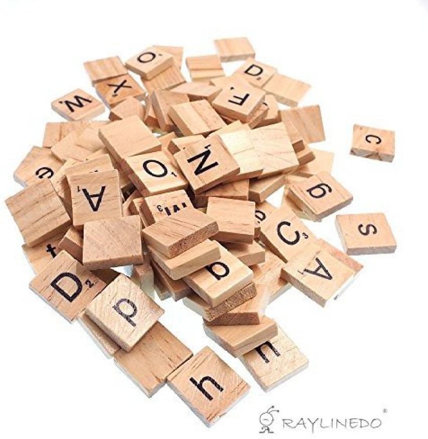 Wooden Scrabble Letters For Crafting