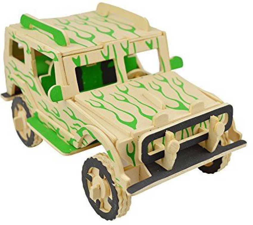 Puzzled - 3D Wood Puzzle - Off Road