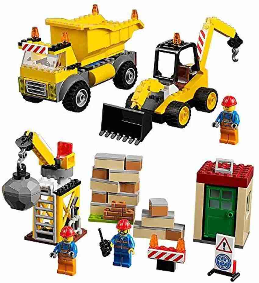 Lego sales demolition site