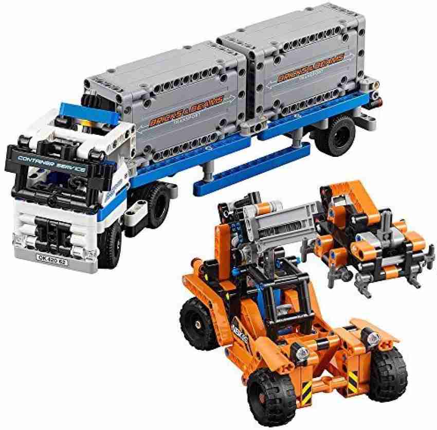 LEGO Technic Container Yard 42062 Building Kit 631 Piece