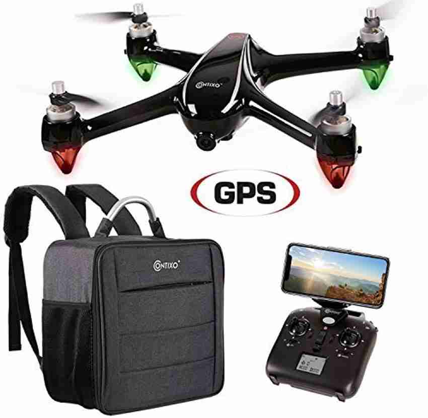 Contixo F18 Quadcopter Drone Brushless Motors 1080P Hd Live