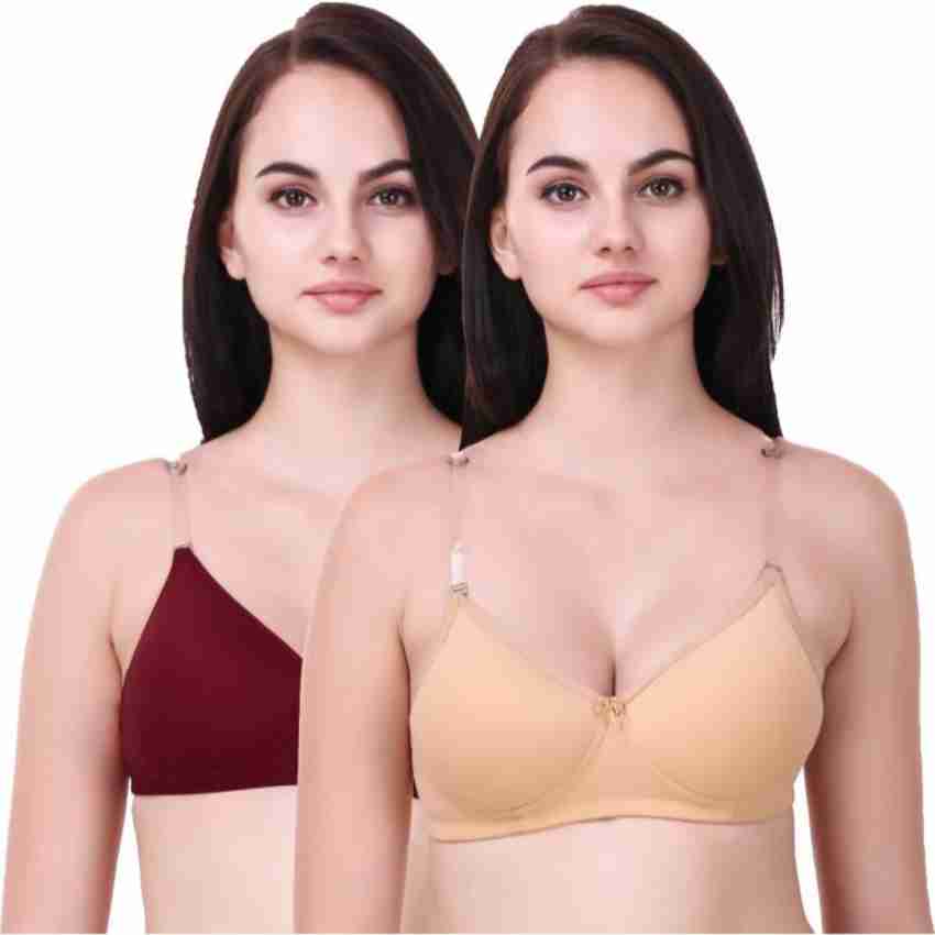 Piftif Padded Seamless soft fabric Women Full Coverage Lightly Padded Bra -  Buy Piftif Padded Seamless soft fabric Women Full Coverage Lightly Padded  Bra Online at Best Prices in India