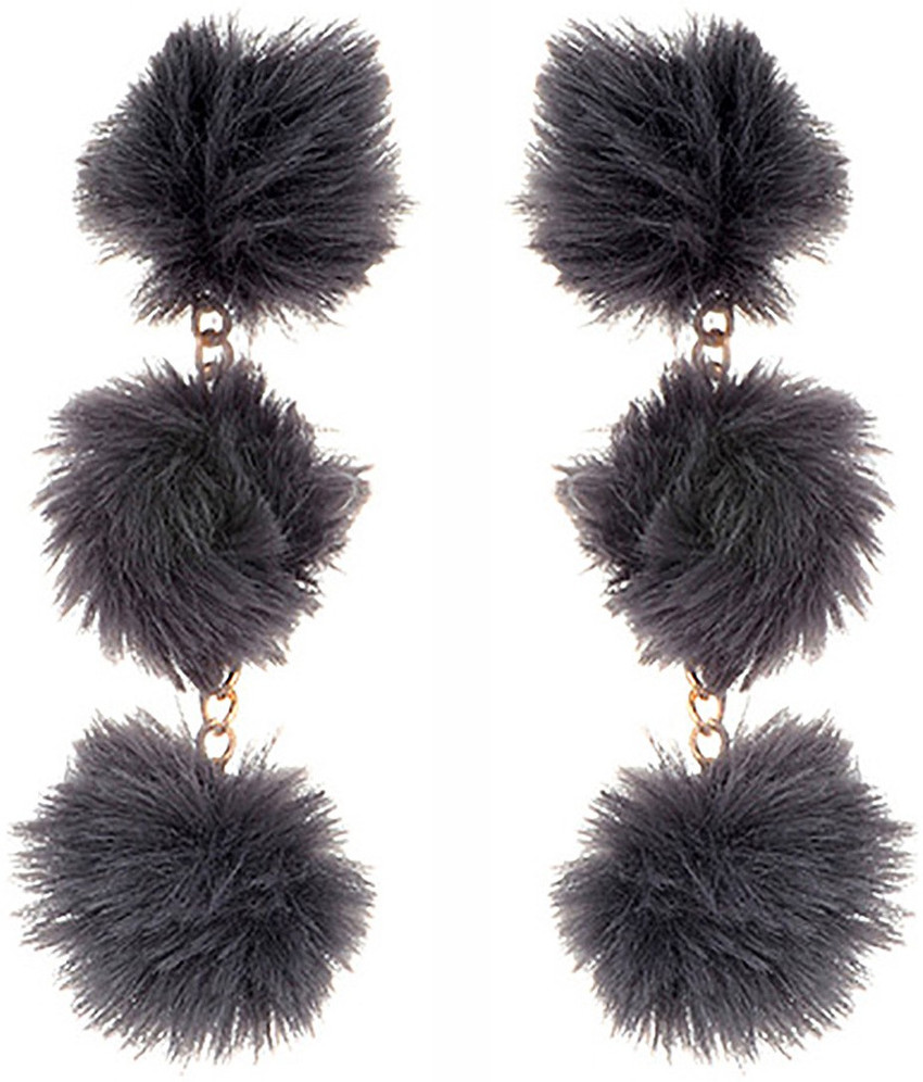 Pom pom earrings flipkart hot sale