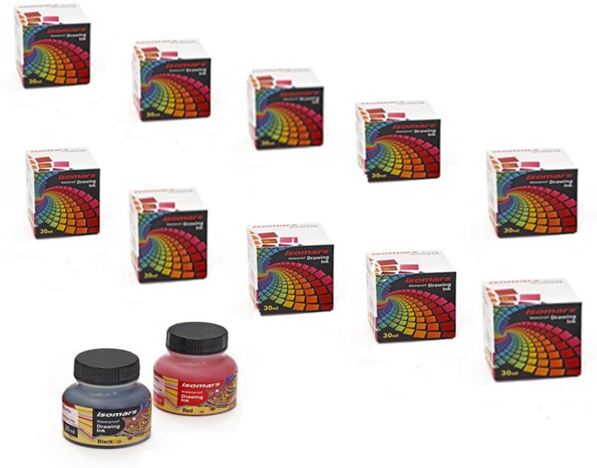 Waterproof Drawing Ink (Set of 10)