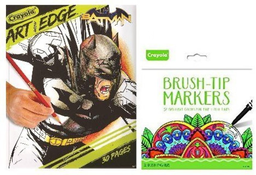 Crayola Art With Edge Batman Coloring Book 28 Pages. No Poster