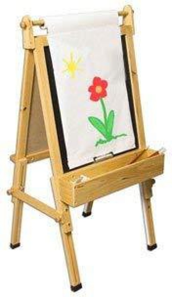 Drawing Pad for Kids Watercolor Painting Paper Chalkboard Easel White