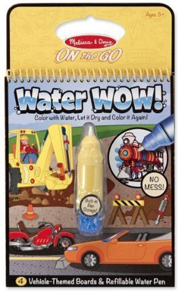Water wow top coloring book