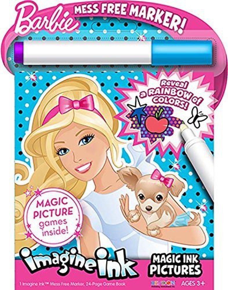 Barbie magic book new arrivals