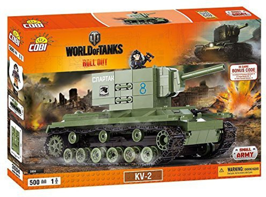 Small Army World Of Tanks 3004 Russian Heavy Tank Kv 2 500