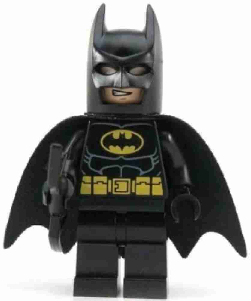 LEGO Super Heroes DC Batman Minifigure - Batman (in Black Suit with Batcape  and Bat-a-rang) Junior Sets