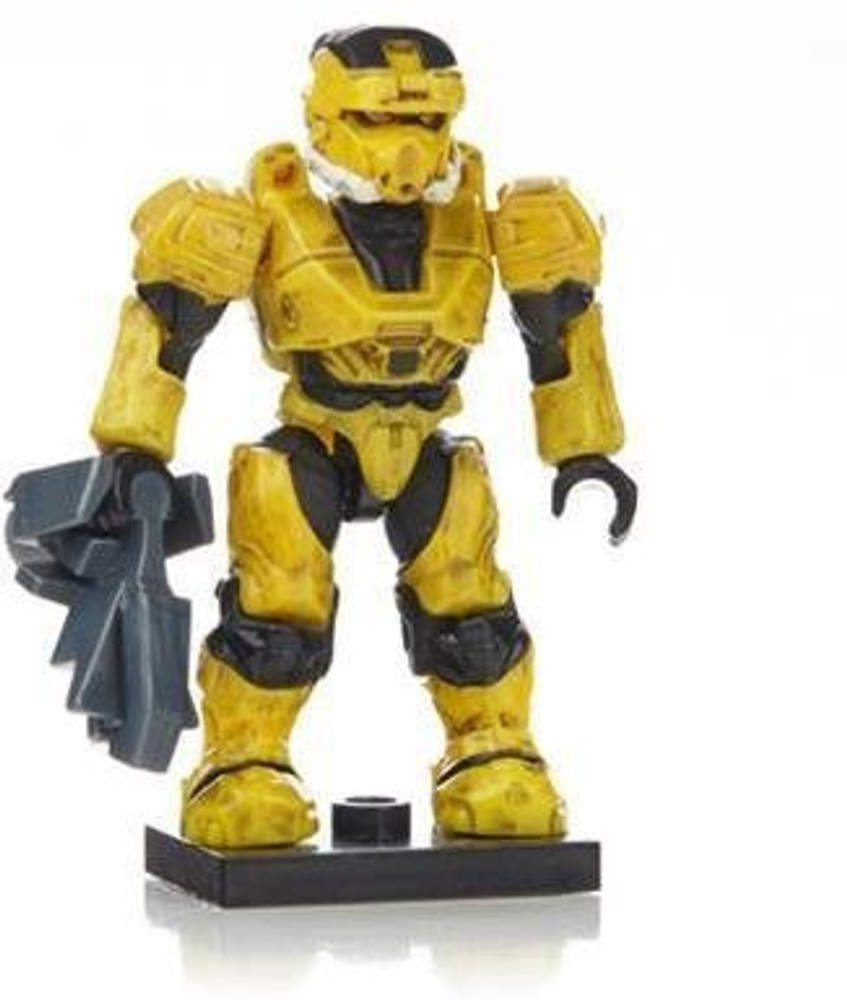 Mega Brands Mega Bloks Halo Series 7 Yellow Spartan Eod Rare By