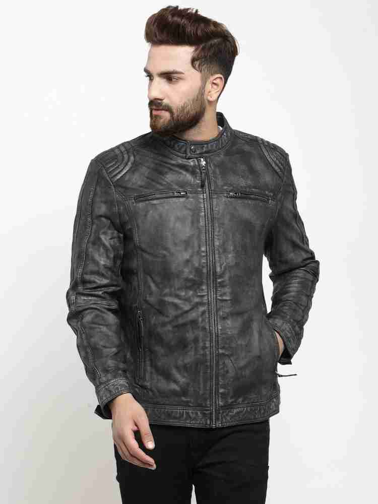 Buy Black Jackets & Coats for Men by TEAKWOOD LEATHERS Online