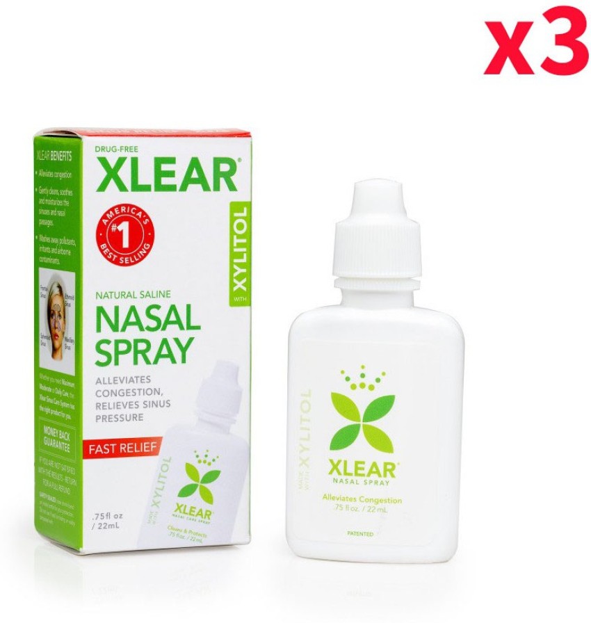 Xylitol and Saline Nasal Spray, 1.5 fl oz Metered Dose