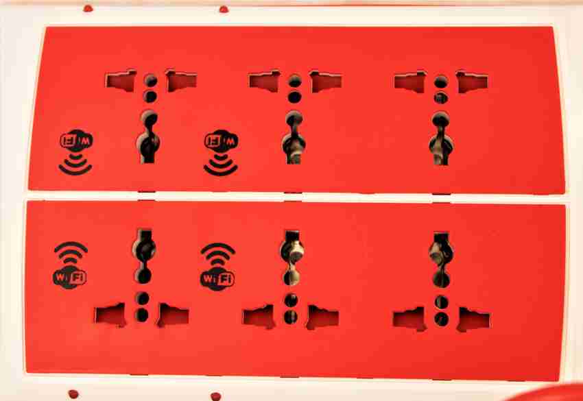 Graylogix 4 Port WIFI Smart Switch Spike Adapter 6 Socket Extension Boards Price in India Buy Graylogix 4 Port WIFI Smart Switch Spike Adapter 6 Socket Extension Boards online at Flipkart