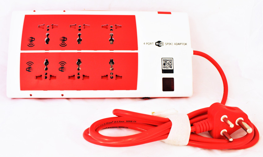 Graylogix 4 Port WIFI Smart Switch Spike Adapter 6 Socket