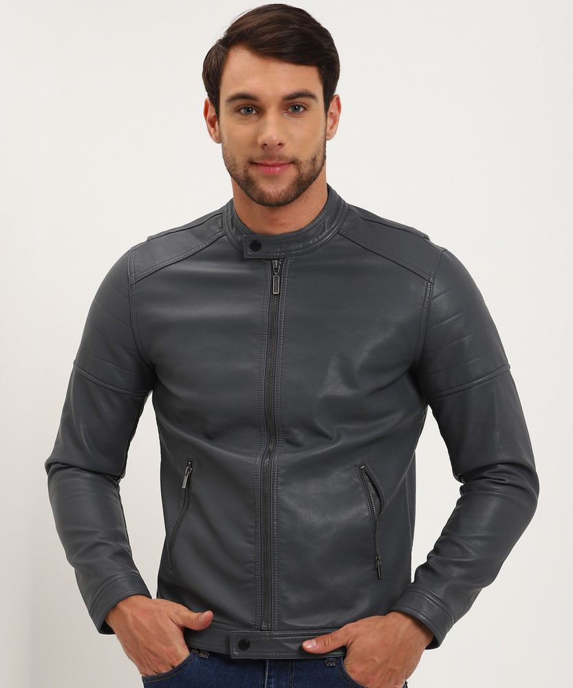United colors of benetton full sleeve solid men's jacket hot sale
