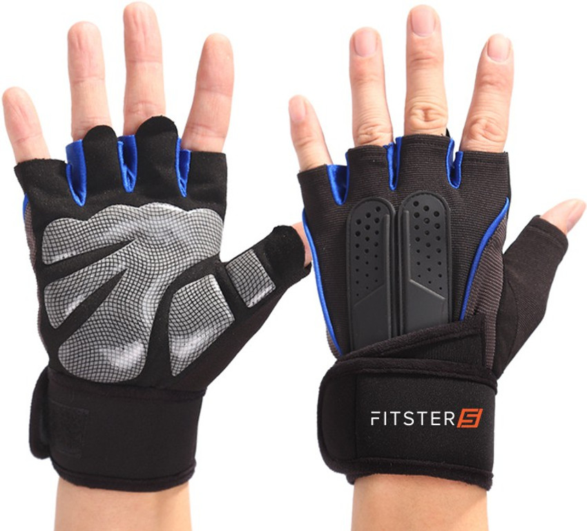 Fitster5 Premium Workout Gloves with Anti Slip Silica Gel padding for Men Women Gym Fitness Gloves Buy Fitster5 Premium Workout Gloves with Anti Slip Silica Gel padding for Men Women