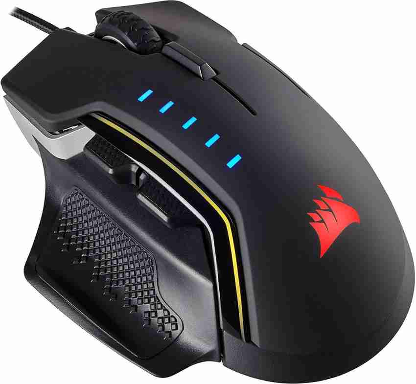 Corsair Glaive Backlit RGB LED 16000 DPI Wired Optical Gaming