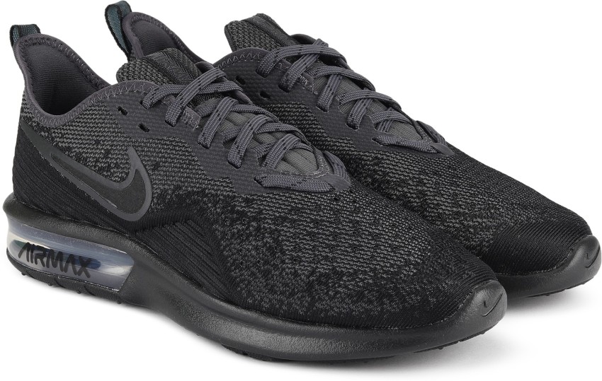 Nike air max sequent best sale 4 black