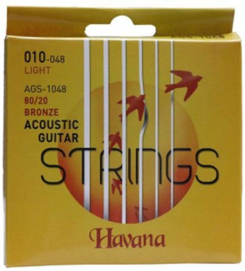 HAVANA Acoustic Acoustic Guitar 80 20 Bronze Strings Set AGS1048