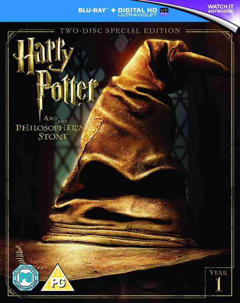 Harry Potter and The Philosopher s Stone Year 1 Blu ray