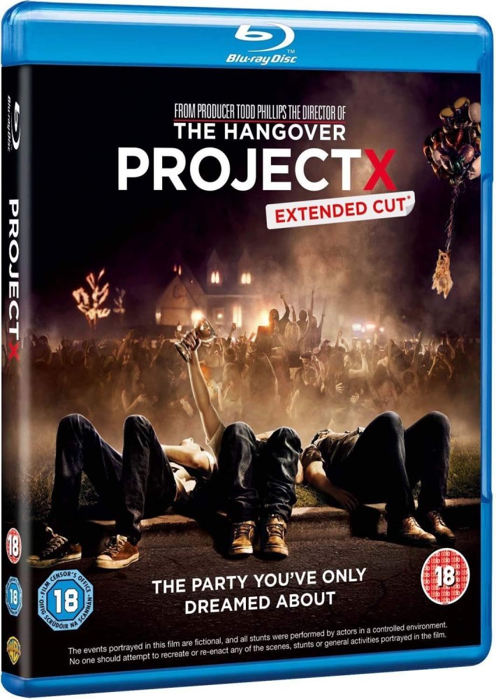 Project X Extended Cut Region Free Fully Packaged Import