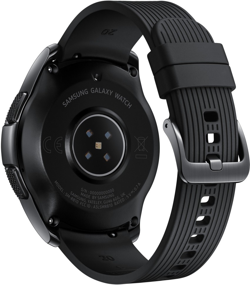 Samsung gear sport smart watch with rubber store strap 42.9 mm