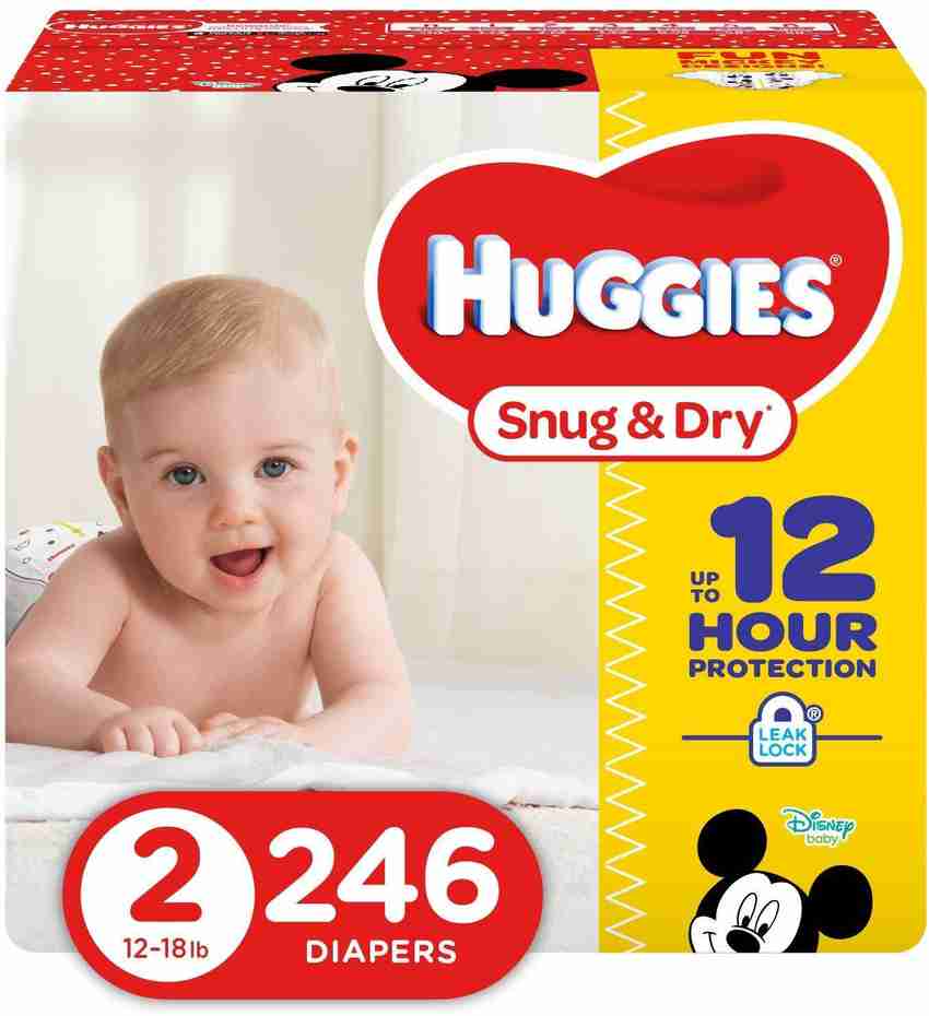 Huggies Snug Dry Diapers Size 2 246 Count S Buy 246