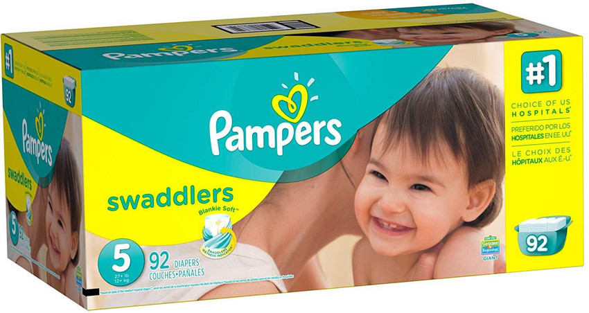Pampers swaddlers diapers cheap size