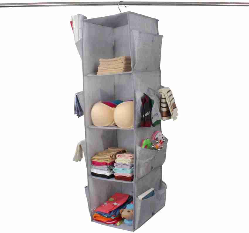 Hanging Storage Organizer, Hanging Storage Bags, Hanging Closet Organizers,  Underwear Storage, Double Sided Fabric Hanging, 42 Pockets