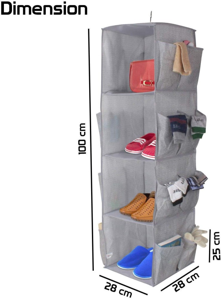 Hanging Storage Organizer, Hanging Storage Bags, Hanging Closet Organizers,  Underwear Storage, Double Sided Fabric Hanging, 42 Pockets