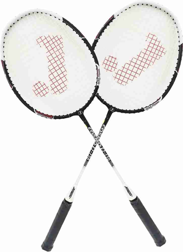 Jaspo Cosmo EZ 100 2 Racket Carry Bag Nylon Shuttle Cork 6 Pack