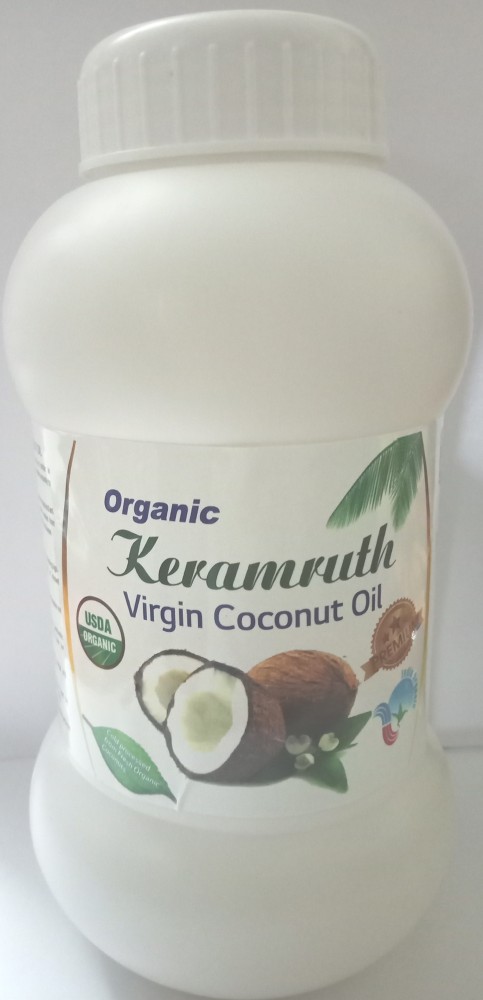 KERAMRUTH COLD PRESSED VIRGIN COCONUT OIL - Price in India, Buy KERAMRUTH  COLD PRESSED VIRGIN COCONUT OIL Online In India, Reviews, Ratings &  Features